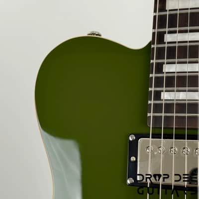 Schecter Diamond Series Jack Fowler PT Electric Guitar - Drab Green image 5