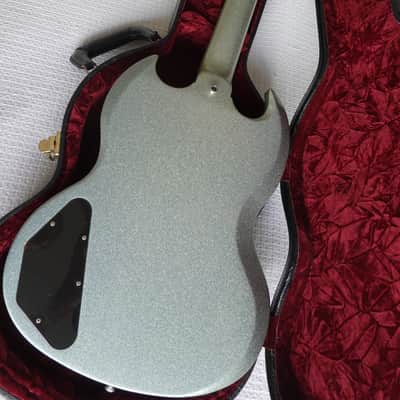 Gibson LP SG Standard Custom Shop 2008 - Grey Sparkle image 9