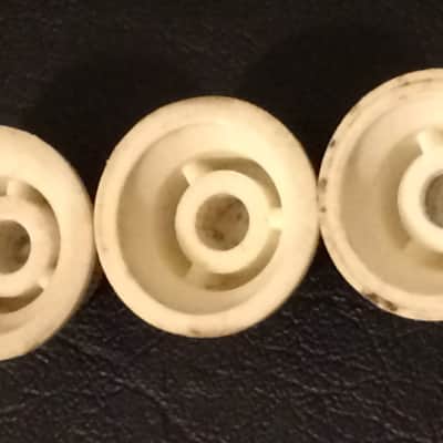 Fender Stratocaster knobs 1962 White image 7