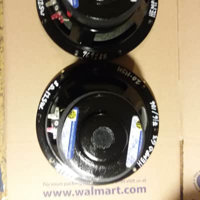 8"WOOFERS HEMP SPEAKERS HEMPOPOTAMUA PAIR ULTRA HIGH FI/PERFORMANCE FAT ROLL SIRROUND WOOFETS/SUBWOO image 1