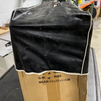 Vox Vintage Amp Head Cover 27." wide bottom x 23" wide top x 9.5." tall x 11" deep (nice condition) image 3
