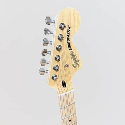 Fender Squier Affinity Series Stratocaster FMT HSS Electric Guitar - Black Burst image 6