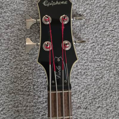Epiphone Viola Bass with Okume Fretboard 2021 - Present - Vintage Sunburst image 4