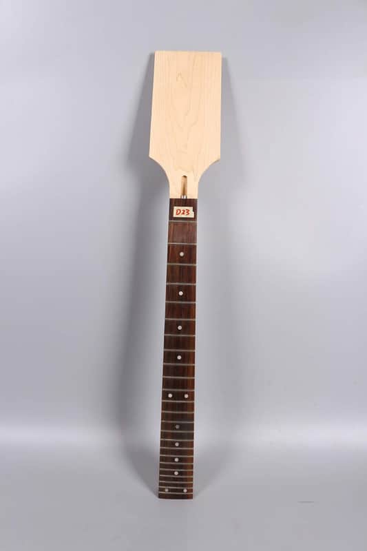 Maple Guitar Neck 24 fret Rosewood Fretboard DIY Electric Guitar Neck Replacement (24.75 inch scale) image 1