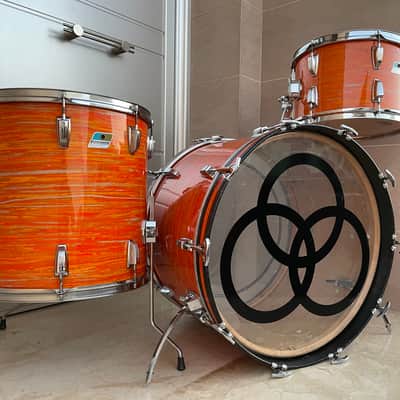 Ludwig Deluxe Classic 1970 - Mod Orange image 2