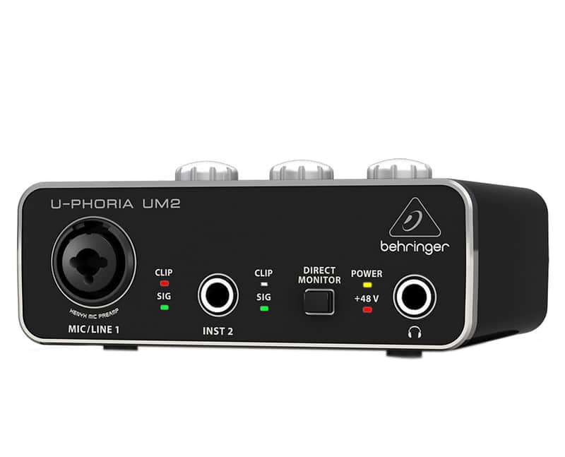 Behringer U-Phoria UM2 2x2 USB Audio Interface image 3