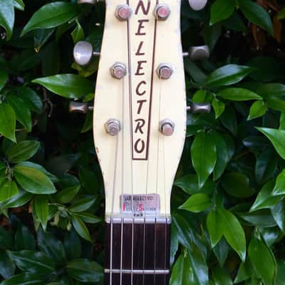 Danelectro Deluxe DC model JIMMY PAGE LED ZEPPELIN 1959 - Walnut image 8