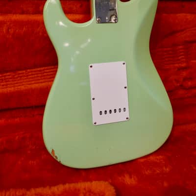 Fender AVRI '57 Reissue Stratocaster 1990 - Seafoam Green image 7