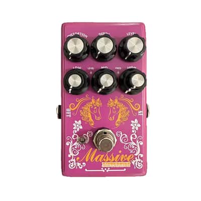 Ginean Super Overdrive effect pedal with Distortion, Depth ,Level,3-Band Parametric EQ Sound Modifier,price include the import duty to US buyer image 1
