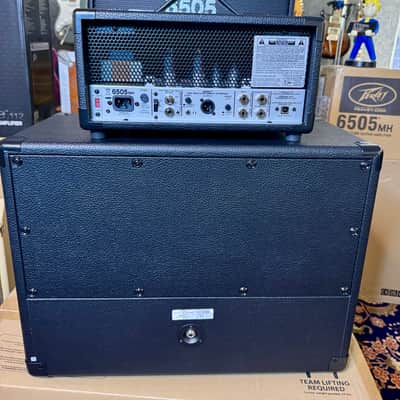Peavey Amp Stack 6505 MH & 112- 6 1x12” Cab 2025 - Black image 2