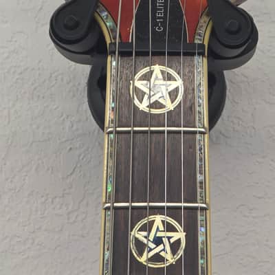 Schecter C-1 Elite 2000 - Present Amber image 2
