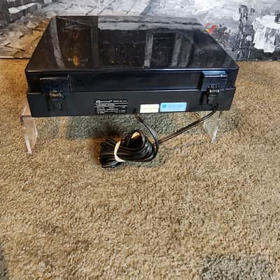 Garrard Garrard 1212 is a vintage, fully automatic belt-drive turntable 90s  - Black image 9