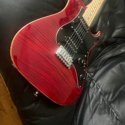 Suhr Pro Series-S4 2010 - Trans Red Flame image 7