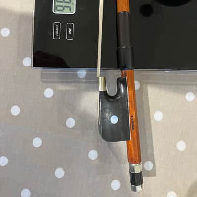 Double Bass French Bow - W.Strunal Czechoslovakia, Pernambuco, fab condition. image 2
