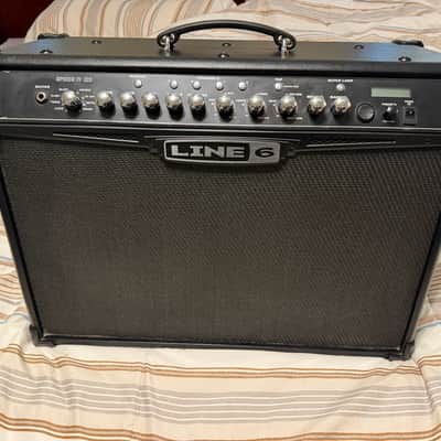 Line 6 Spider IV 120 120-Watt 2x10" Stereo Digital Modeling Guitar Combo 2009 - 2016 - Black image 7