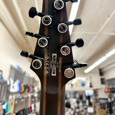 Ibanez Ibanez RGD71ALMS Axion Label Multi-Scale Electric Guitar 2019 - Aurora Burst Black Matte image 7