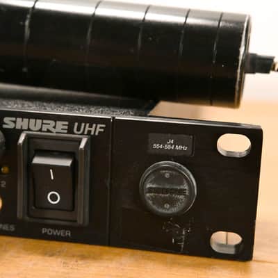 Shure U4D-J4 Wireless Receiver w/ two U2/BETA87A Handheld Mics - J4 Band CG01YHE image 5