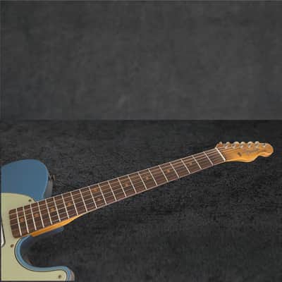 2025 Fender Custom Shop '63 Telecaster Relic – Aged Lake Placid Blue image 5