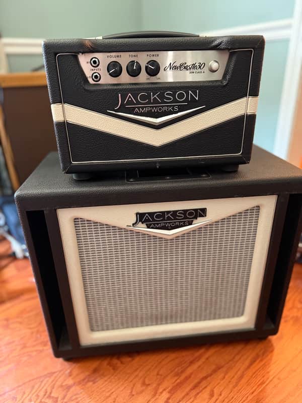 Jackson Ampworks Newcastle 30 Head & Cab 2010s - Black image 1