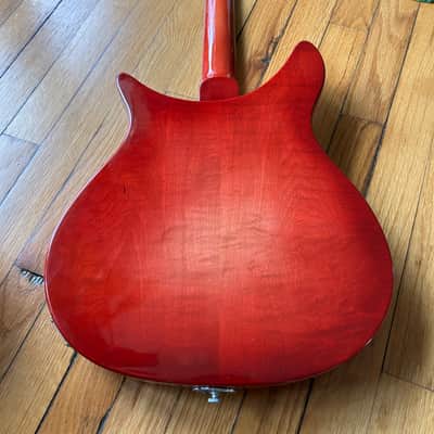 1979 Rickenbacker 320 Fireglo Flamed Electric Guitar w/ OHSC image 11