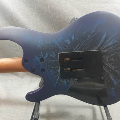 Ibanez S770-CZM Standard 2024 - Present - Cosmic Blue Frozen Matte image 7