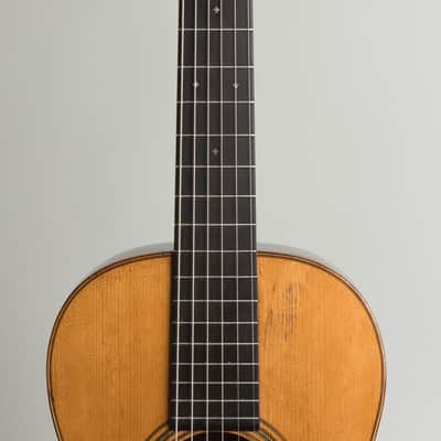 C. F. Martin 0-21 Flat Top Acoustic Guitar (1928), ser. #37478, molded black plastic hard shell case. image 8