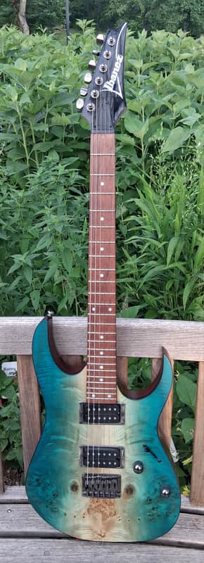 Ibanez RG421PB-CHF Standard 2020 - Present - Caribbean Shoreline Flat image 1