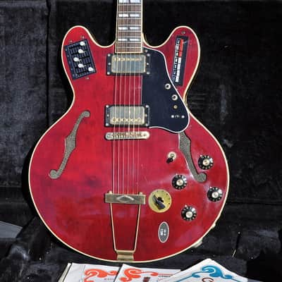 MCI Guitorgan B-35 1978 Cherry - Guitar Organ (Vox, Aria, Farfisa) image 1