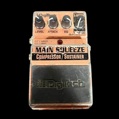 DigiTech Main Squeeze Compressor Sustainer Pedal | Reverb