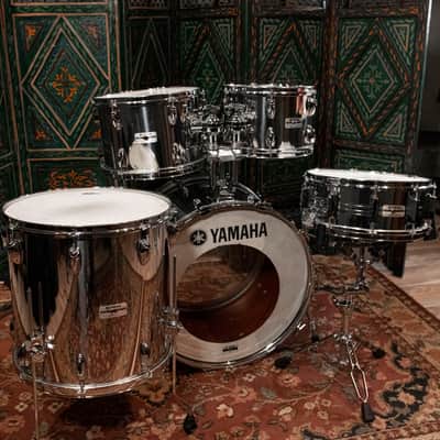 Yamaha YD-9000 Chrome 5-Piece Drum Kit • 1979 Pre Recording Custom Model! • Made in Taiwan • ATLANTA image 2
