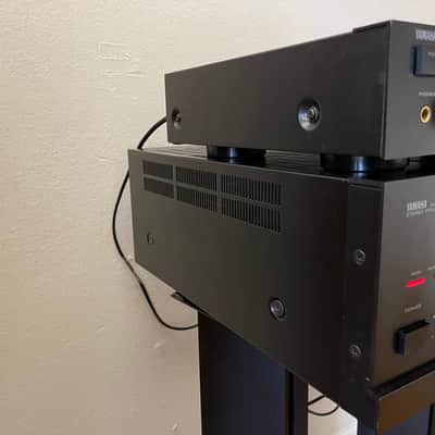 Yamaha C45 Preamplifier with M45 Power Amplifier image 6