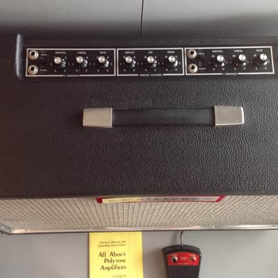 Polytone 2X12" combo amp Model 104, early / mid '70's. image 2