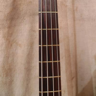 Kay Hollow Body Bass Guitar 1950's Sunburst image 4