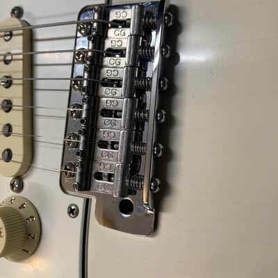 Left Handed Lefty Stratocaster Buzzcaster StratBuzz 2024 - Aged Cream Musikraft MJT image 6