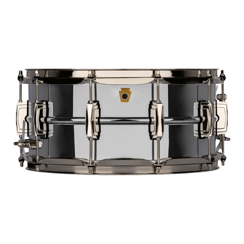 Ludwig LB402BN Super Ludwig Reissue 6.5x14" Chrome Over Brass Snare Drum image 1