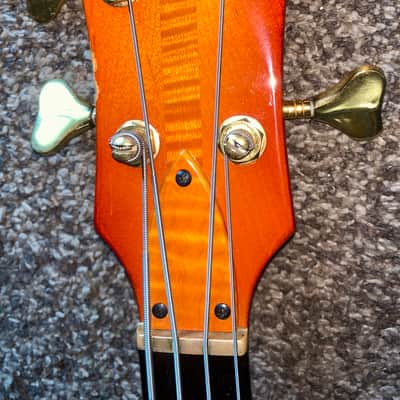 Vintage 1988 Pedulla  mvp electric bass guitar made in the usa ohsc image 2