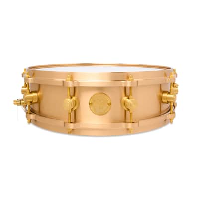 DW - DRVZ0414STZ - DW True-Cast Bronze Piccolo Snare Drum, 4x14 (#70 of 100) image 1