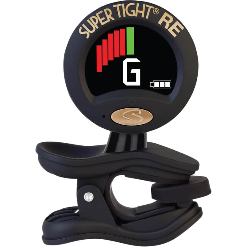 Snark ST-8 Super Tight RE Rechargeable Clip-On Chromatic Tuner for All Instruments, Black Bild 1