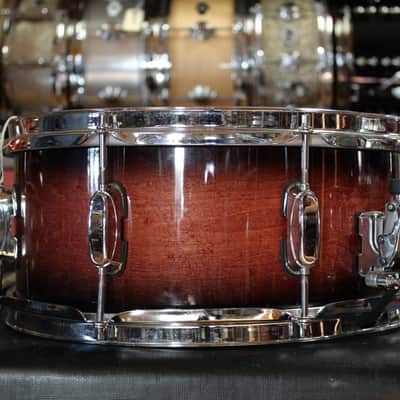 Tama 6x14 Superstar Snare Drum in Dark Cherry Fade image 4