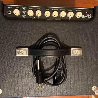 Fender Rumble 100 V3 100-Watt 1x12 Bass Combo 2015 - Present - Black image 3