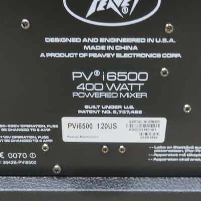 Peavey PVi 6500 Powered Mixer 2010s - Black image 9
