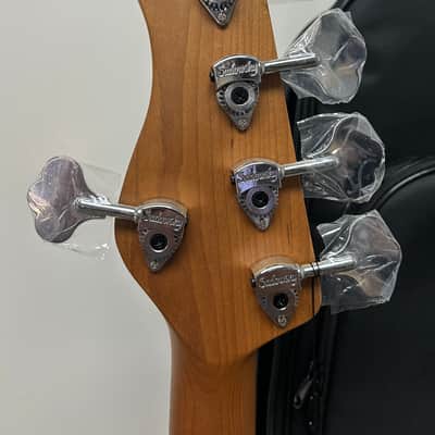 Sadowsky MetroExpress 21 Fret Vintage M/J Bass 5 String Morado Fretboard - Candy Apple Orange image 5