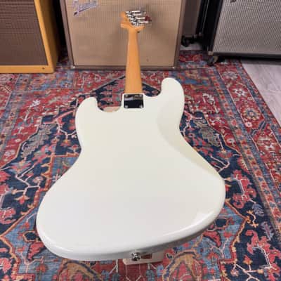 Fender Heritage 60's Jazz Bass Oly White Rosewood Nitro Lacquer 2022 image 13