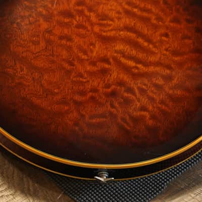 1983 Ibanez AM205-AV Semi-Hollow Electric Guitar Antique Violin + OHSC image 15