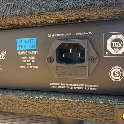 Marshall DSL20HR 2-Channel 20-Watt Guitar Amp Head 2018 - Present Black image 9