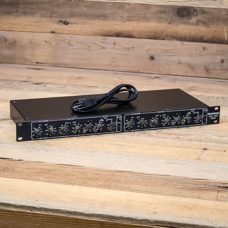 Drawmer DS-201 XLR 2-Channel Balanced Noise Gate DS201 Dynamics U286738 image 1