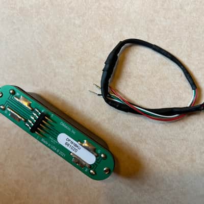 DiMarzio DP181BK Fast Track 1 Single Coil-Sized Humbucker (4-Conductor): image 3