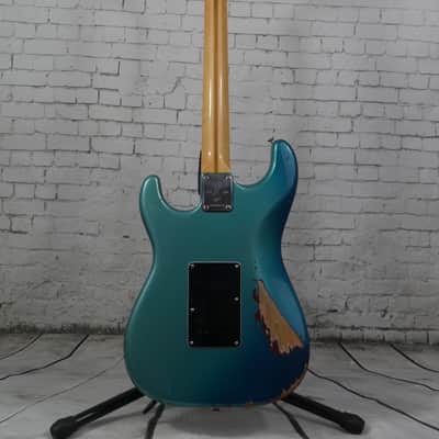 Fender Stratocaster Anniversary (modified) teal green 1979 image 2