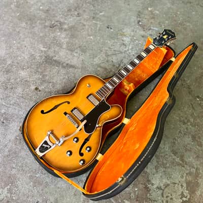 Epiphone Broadway c 1965 - Sunburst original vintage USA Kalamazoo Gibson image 5