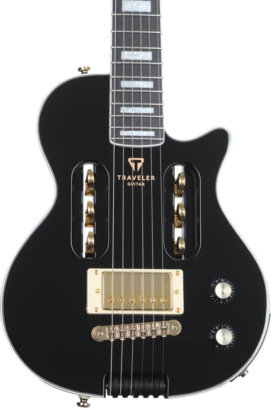Traveler Guitar EG-1 Custom Electric Guitar - Gloss Black image 1